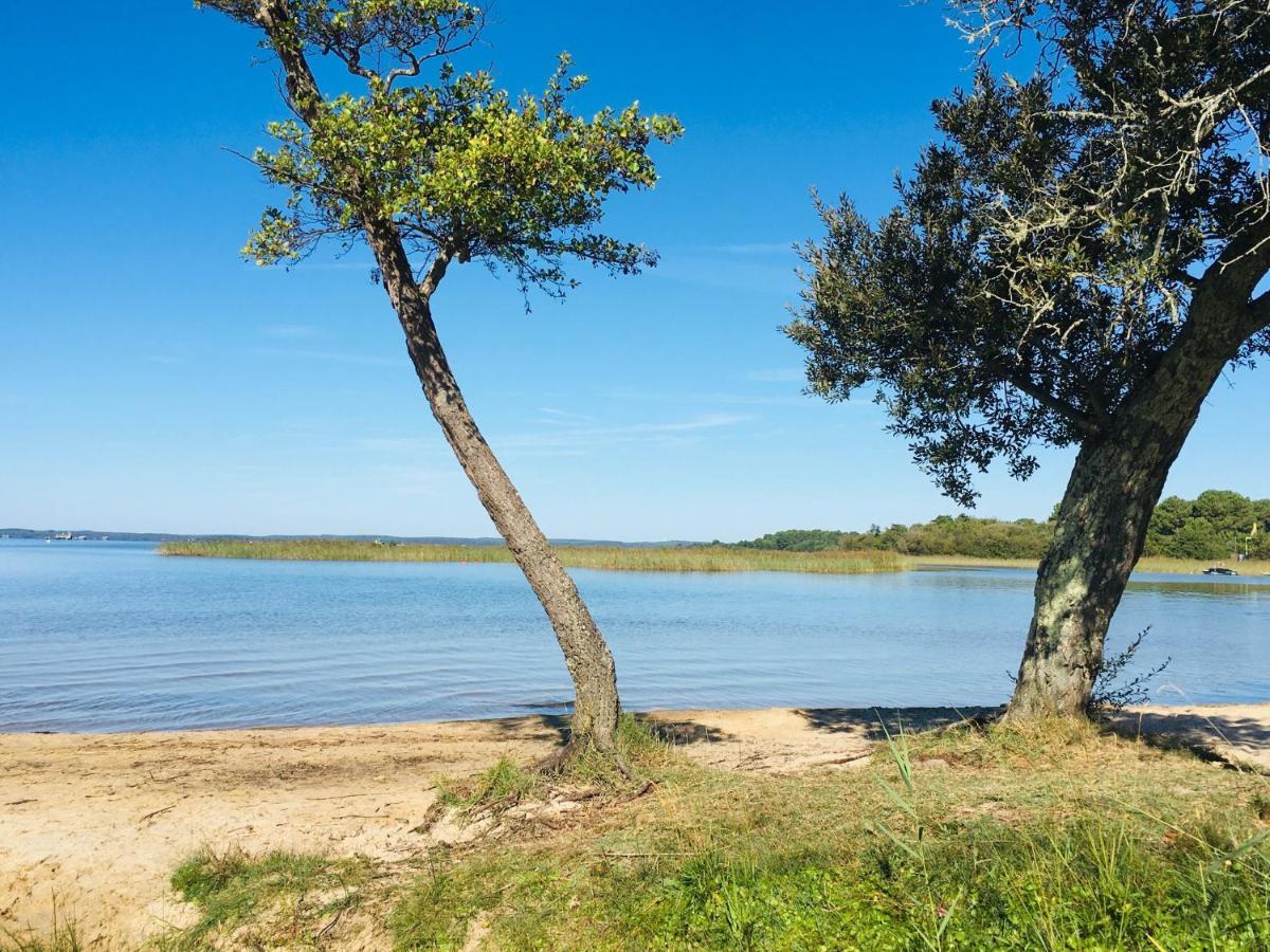 Maisonnette A 300 M Du Lac De Biscarrosse Bagian luar foto